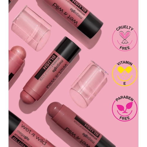Wet n Wild - Blush em bastão Megaglo - Dusty Pink