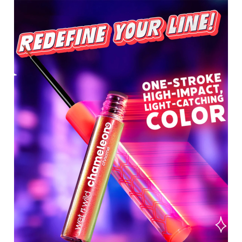 Wet n Wild - Delineador Líquido Chameleon Chrome - Turbo Dream