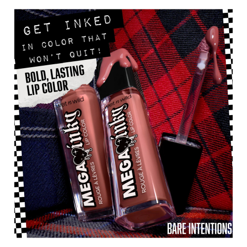 Wet n Wild - Batom Líquido Mega Inky - Bare Intentions