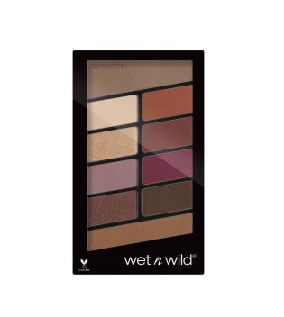 Wet N Wild - Paleta de 10 sombras de olhos Color Icon - E758: Rosé in the air