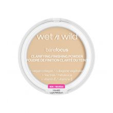 Wet N Wild - Pó de acabamento fosco Bare Focus - Light/Medium