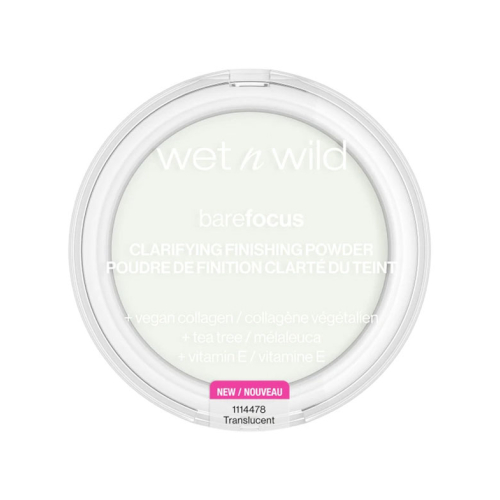 Wet N Wild - Pó de acabamento fosco Bare Focus - Translucent