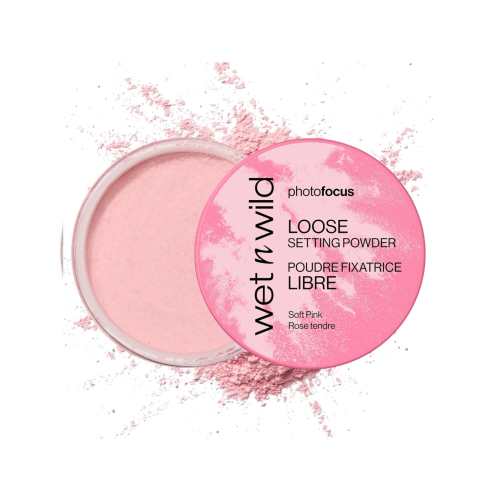 Wet n Wild - Pó solto fixador Photofocus - Soft Pink
