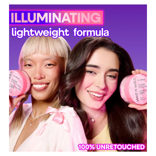 Wet n Wild - Pó solto fixador Photofocus - Soft Pink