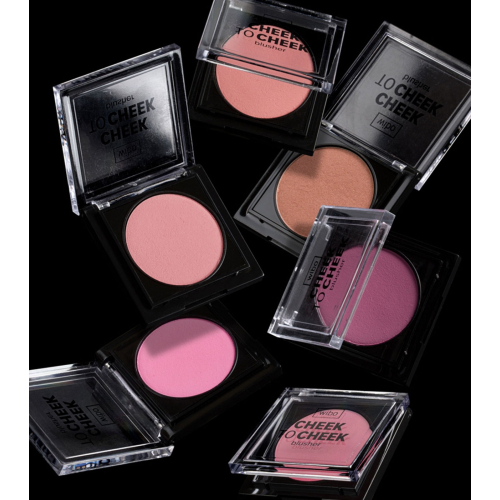Wibo - Powder Blush Cheek To Cheek - 6: Raspberry Crumble
