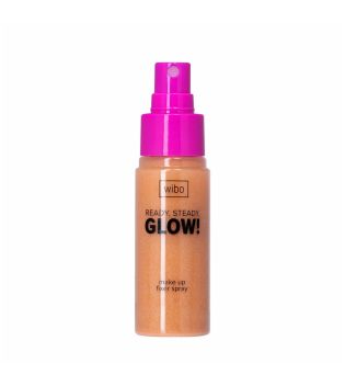 Wibo - Spray fixador de maquiagem Ready, Steady, Glow!