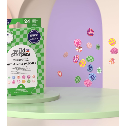 Wild Stripes - Manchas para espinhas - Ácido hialurônico