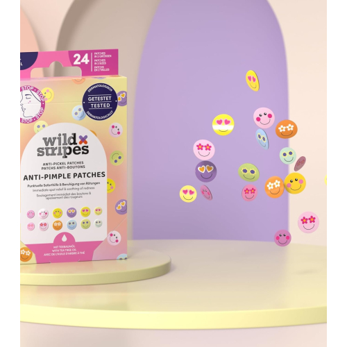 Wild Stripes - Manchas para espinhas - Tea Tree
