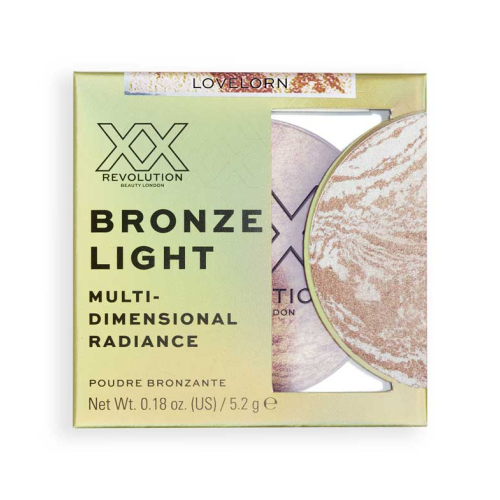 XX Revolution - Pó Bronzer Bronze Light Marbled Bronzer - Lovelorn Deep