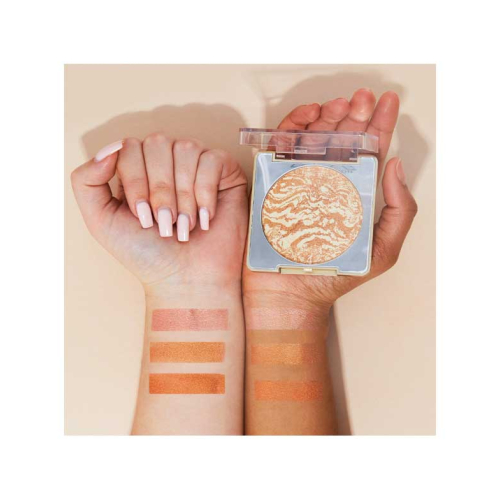 XX Revolution - Pó Bronzer Bronze Light Marbled Bronzer - Lovelorn Deep