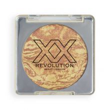XX Revolution - Pó Bronzer Bronze Light Marbled Bronzer - Suntrap Mid