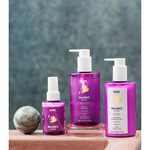 Yope - *Balance My Hair* - Spray modelador natural com sal marinho e algas marinhas