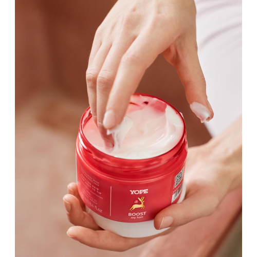 Yope - *Boost My Hair* - Máscara Natural de Bioceramida - Cabelos Danificados