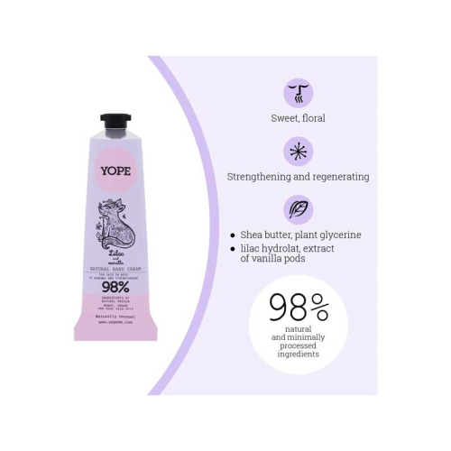 Yope - Creme para mãos Tea and Mint