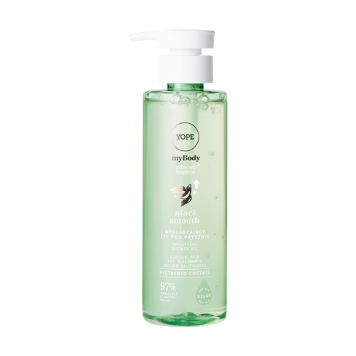Yope - Gel de banho suavizante Niaci Smoth - Coquetel de pistache