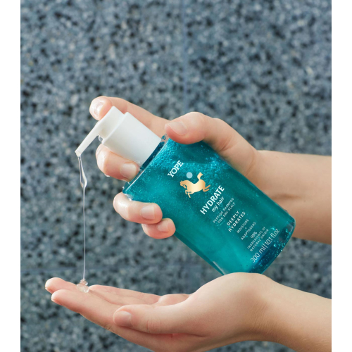 Yope - *Hydrate My Hair* - Shampoo natural com peptídeos - Couro cabeludo seco
