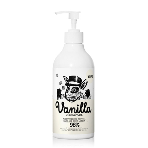 Yope - Loção para mãos e corpo - Vanilla & Cinnamon 300ml
