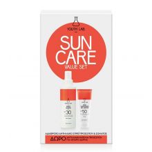 Youth Lab - Set Sun Care creme facial SPF50 + loção corporal SPF30 - Pele oleosa