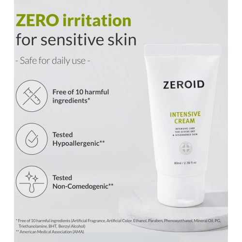 Zeroid - Creme intensivo reparador