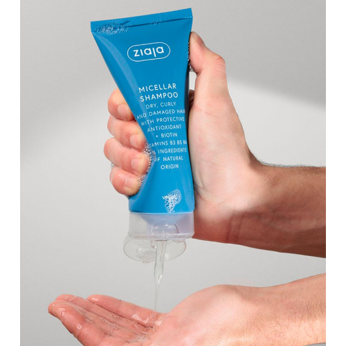 Ziaja - *Antioxidante* - Shampoo Micelar para cabelos danificados, tingidos ou cacheados