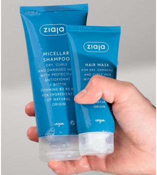 Ziaja - *Antioxidante* - Shampoo Micelar para cabelos danificados, tingidos ou cacheados