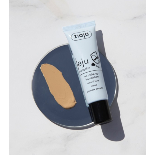 Ziaja - Base de maquiagem No Makeup Jeju Young Skin - Tom natural