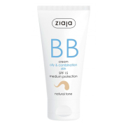 Ziaja - BB Cream SPF 15 - Pele oleosa e combinação - Natural
