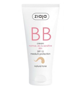 Ziaja - BB Cream SPF 15 - Pele normal, seca e sensível - Natural