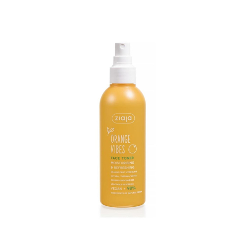 Ziaja - *Coconut and Orange Vibes* - Tônico facial hidratante e refrescante com notas de laranja