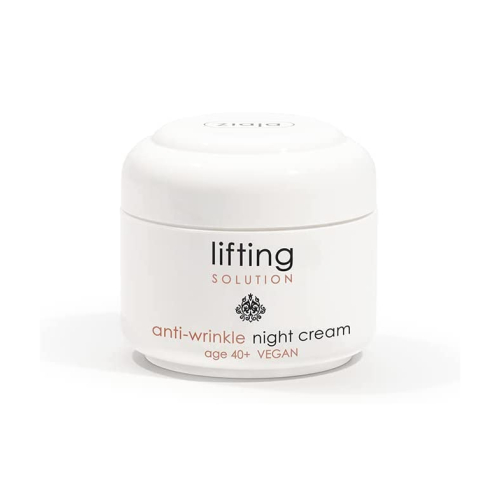 Ziaja - creme de noite de redutor de rugas de solução de levantamento