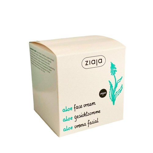Ziaja - Creme Facial hidratante de Aloé - Seca e a pele Normal.
