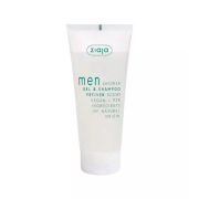 Ziaja - Gel de duche e champô 2 em 1 para homem 200 ml - Vetiver