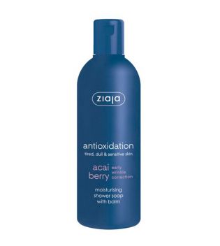 Ziaja - Sabão de banho suave com bálsamo hidratante para o corpo - Acai Berry