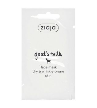 Ziaja - máscara facial com leite de cabra