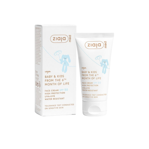 Ziaja Med - *Baby & Kids* - Creme Facial à Prova D'água FPS 50