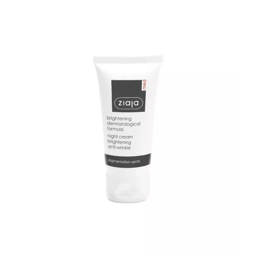 Ziaja Med - *Brightening* - Creme Facial Noturno Clareador e Antirrugas