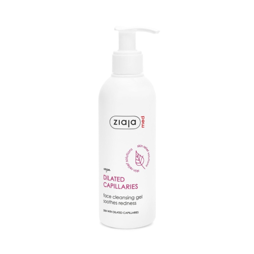 Ziaja Med - *Capilares Dilatados* - Gel de limpeza facial para pele sensível