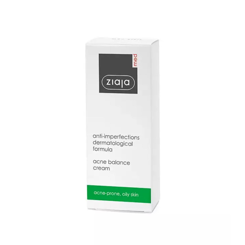 Ziaja Med - *Anti-imperfeições* - Creme de rosto para pele oleosa ou acneica
