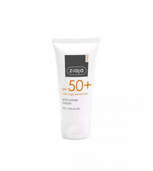 Ziaja Med - Creme protetor solar anti-rugas SPF50+ - Pele seca e madura