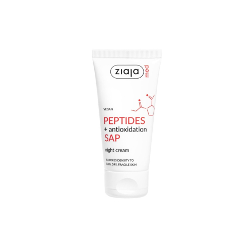 Ziaja Med - *Peptides* - Creme Facial Noturno Antioxidante SAP