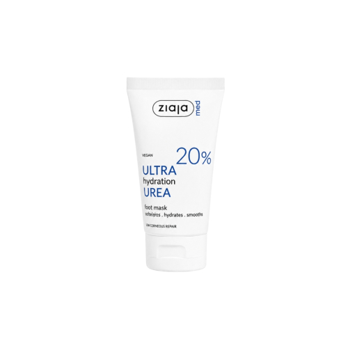 Ziaja Med - *Urea* - Máscara para pés ultra hidratante 20%