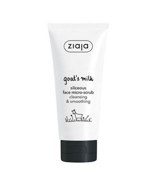 Ziaja - Micro-esfoliante facial de leite de cabra com Sílica