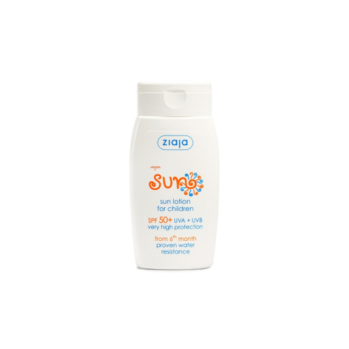 Ziaja - loção de sol para crianças SPF 50+