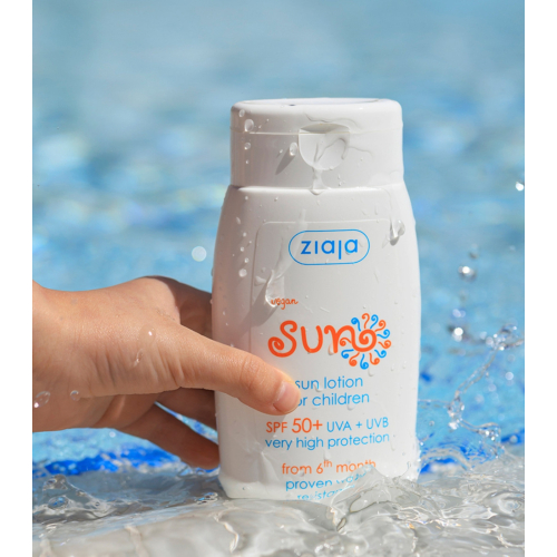 Ziaja - loção de sol para crianças SPF 50+