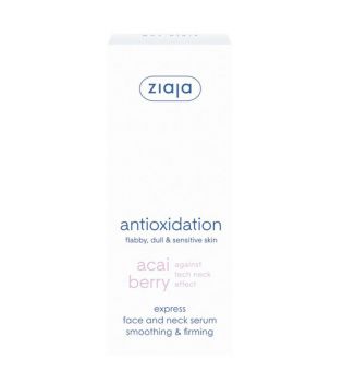 Ziaja - Sérum concentrado antioxidante para rosto e pescoço - Acai Berry