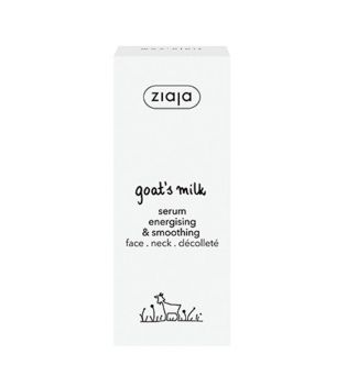 Ziaja - Serum facial energizante e suavizante com leite de cabra