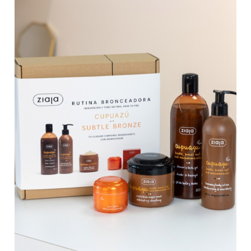 Ziaja - Conjunto de rotina de bronzeamento Cupuazú & Subtle Bronze