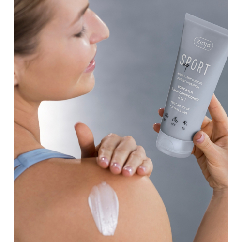 Ziaja - *Sport* - Bálsamo corporal e condicionador de cabelo 2 em 1
