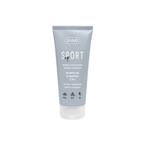 Ziaja - *Sport* - Gel de banho e xampu 2 em 1