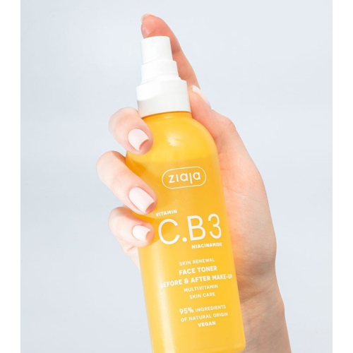 Ziaja - *Vitamin C.B3 Niacinamide* - Spray tônico facial